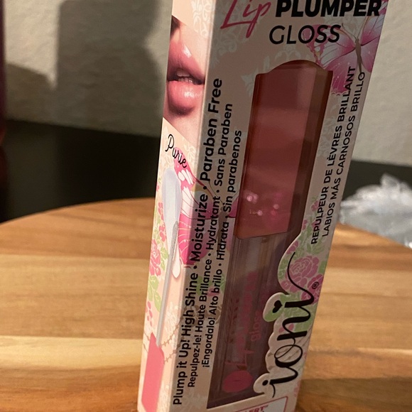 IONI “Hot Alert” Lip Plumper Gloss (Purie Clear) - NIB - Picture 8 of 8